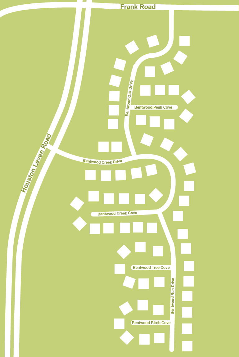 Bentwood Map